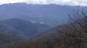 Looking south to High Windy and the Blue Ridge conference center
